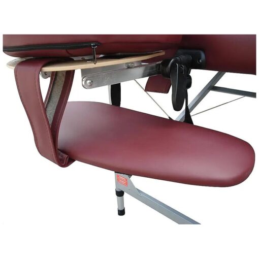 Therapist 's Choice ( r ) Hanging Arm Rest for Massage Tables ( Burgundy )