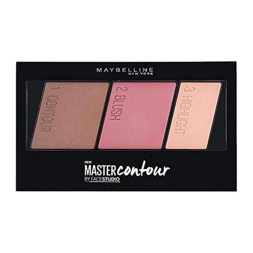 Maybelline Facestudio Master Contour Face Contouring Kit, Medium to Deep, 1 Count