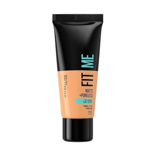 Maybelline New York Fit Me Matte & Poreless Foundation 220 Natural Beige 30ml