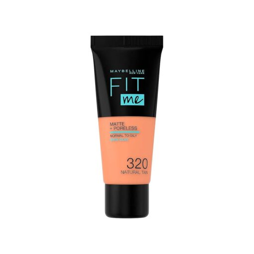 Maybelline New York Fit Me Matte & Poreless Foundation 320 Natural Tan 30ml