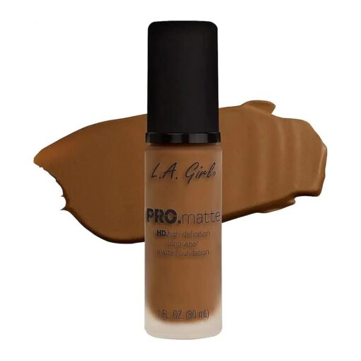 L.A, Girl Pro.matte foundation, Nutmeg GLM683, 1 fl, oz .