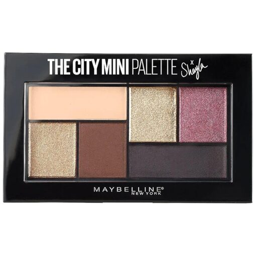 Maybelline New York Makeup The City Mini Eyeshadow Palette X Shayla, Shayla Eyeshadow Palette, 0.14 oz,1 Count ( Pack of 1 ), SG_B073P5JYCD_US