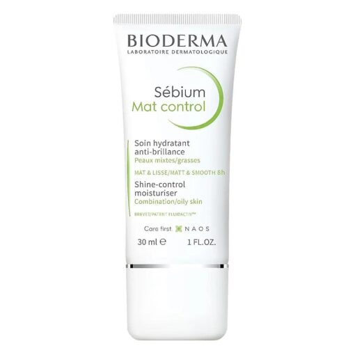 Bioderma - Sebium - Mat Control Cream - Mattifying and moisturizing daily cream - for Combination to Oily Skin - 1 fl.oz .