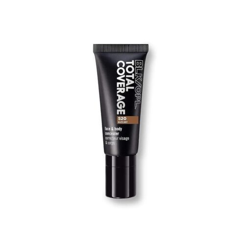 BLK/OPL TOTAL COVERAGE Face & Body Concealer, Hazelnut -- maximum-coverage, smudge-resistant, cruelty-free