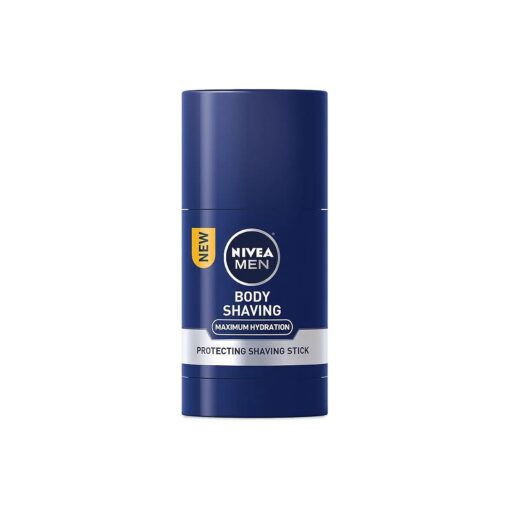 NIVEA Men Maximum Hydration Shave Stick - Body Protecting for Smooth Shaving - 2.5 Oz