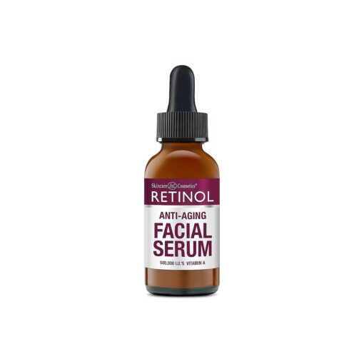 Retinol Anti-Wrinkle Facial Serum - Vitamin A Concentrate Improves Skin 's Elasticity & Tone and Minimizes Appearance of Fine Lines & Wrinkles - Look Younger With The Age-Defying Power Of Retinol