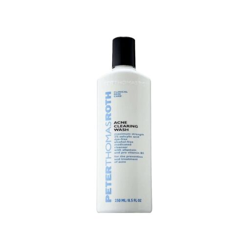 Peter Thomas Roth | Acne Clearing Wash | Maximum-Strength Salicylic Acid Face Wash, Clears Up and Helps Prevent Breakouts, 8.5 Fl Oz