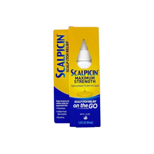 Scalpicin Scalp Itch Relief, 1.5 fl Oz, Maximum Strength