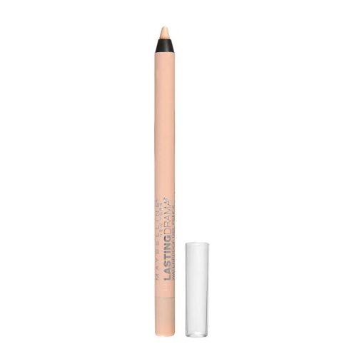 Maybelline New York Eyestudio Lasting Drama Waterproof Gel Pencil, Soft Nude, 0.037 Ounce