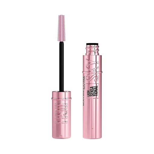 Maybelline New York Lash Sensational Sky High Mascara, Limited Edition Holiday Make Up, Lengthening & Volumizing, Very Black, 0.24 Fl Oz