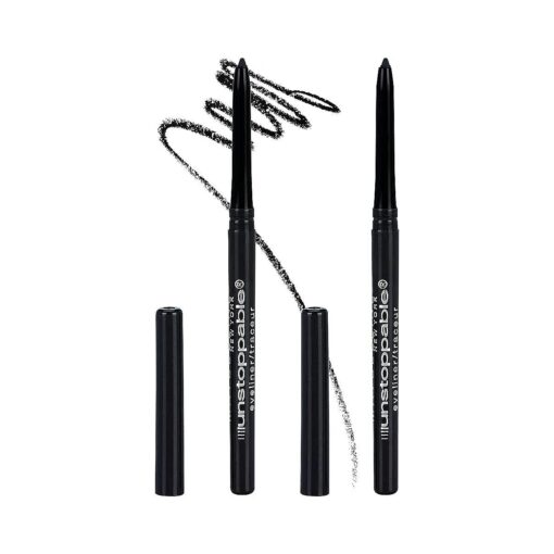 Maybelline Unstoppable Waterproof Mechanical Black Eyeliner, Onyx, 2 Count