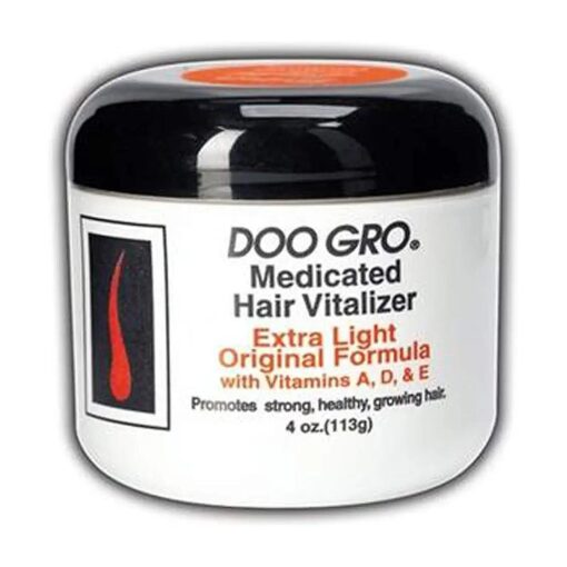 DOO GRO Medicated Hair Vitalizer Extra Light Original Formula, 4 oz