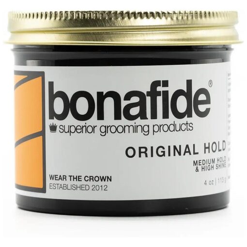 Original Hold 4 oz, | Medium Hold, High Shine, Water-Based Pomade, Non-Flaking Easy to Wash Out Formula, Light Grapefruit Fragrance