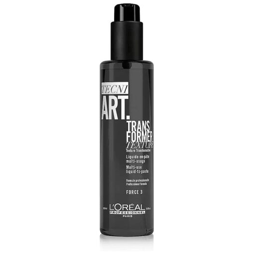 L'Oreal Professionnel Transformer Lotion| Smooths & Protects| Adds Texture and Definition| Provides Heat Protection with Medium Hold | All Hair Types