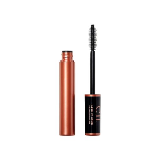 e.l.f, Lash It Loud Mascara, Volumizing Formula for Mega Volume Lashes, Creates Fuller & Bolder Eyelashes, Intensely Pigmented, Deep Brown, 1.1 Oz