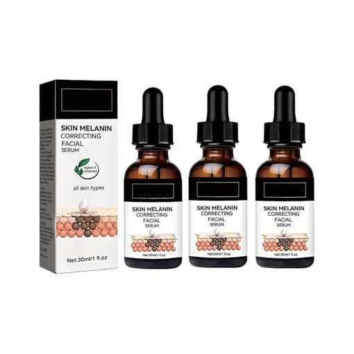 Melanin Correcting Facial Serum, Dark Spot Corrector Daily Face Serum, Melanin Correcting Facial ( 3pcs )