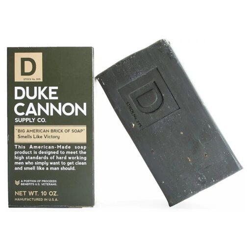 Duke Cannon Men 's Big Brick of Soap, 10 Ounce ( Victory, 1 Bar )