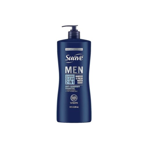 Suave Men 2 in 1 AntiDandruff Shampoo and Conditioner Classic Clean 28 oz