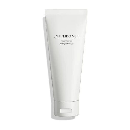 Shiseido Men Face Cleanser - 125 mL - 2-in-1 Cleanser & Shaving Cream - Removes Dirt, Oil & Debris for Clean, Energized Skin - All Skin Types