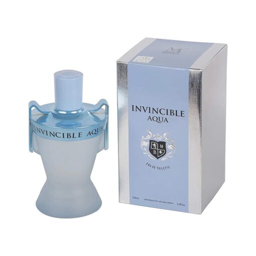 Invincible Aqua by Mirage Brands - Eau De Toilette - Men 's Perfume - 3.4 Fl Oz