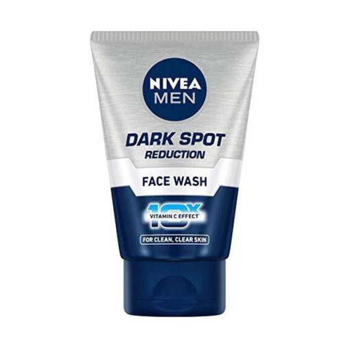 Nivea Men Dark Spot Reduction Face Wash ( 10x Whitening ), 100 ML