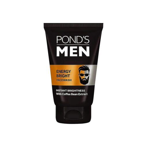 POND 'S Men 's Energy Bright Face Wash Coffee Beans Bright Skin, 50g