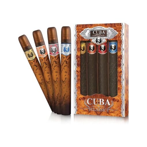 Cuba By Cuba for Men Gift Set, 4 Count