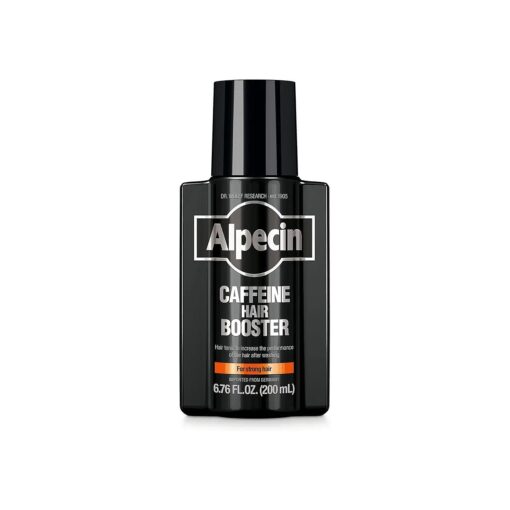 Alpecin Black Edition Caffeine Hair Booster, Men 's Hair Tonic for Thinning Hair, 6.76 Fl Oz