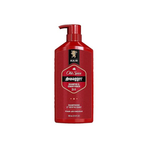 Old Spice Swagger 2in1 Shampoo & Conditioner for Men, 22 Fl Oz, 21.9 Fl Oz