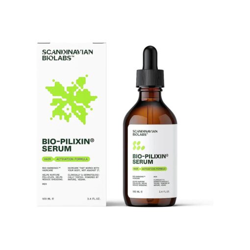 Bio-Pilixin Activation Serum 100ml with Clinically Tested Results in 150 days - Scandinavian Biolabs Hair Loss Serum for Men Sulphate Free - No Silicones No Parabens ( Bio-Pilixin )