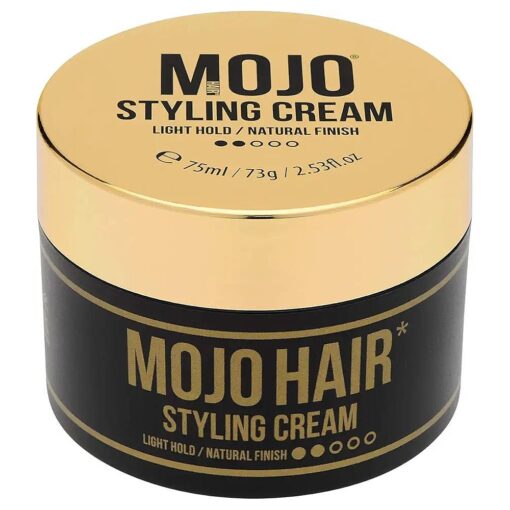 Men 's Styling Cream, Styling Cream Men For All Hair Styles, Restyle Over & Over, Men 's Hair Products For Everyday Use, Light Hold Hair Styling Cream, 1x 75ml/64g