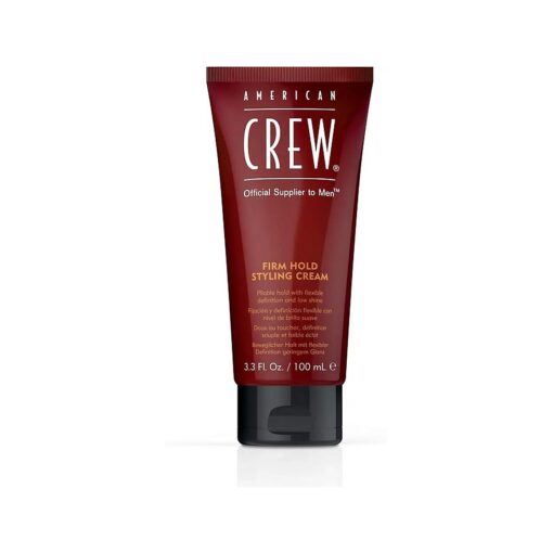 American Crew Men 's Hair Styling Cream, Like Hair Gel with Firm Hold with Low Shine, 3.3 Fl Oz