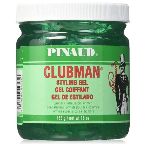 Clubman Styling Gel By Ed Pinaud for Men, 16 Ounce, Pack of 2