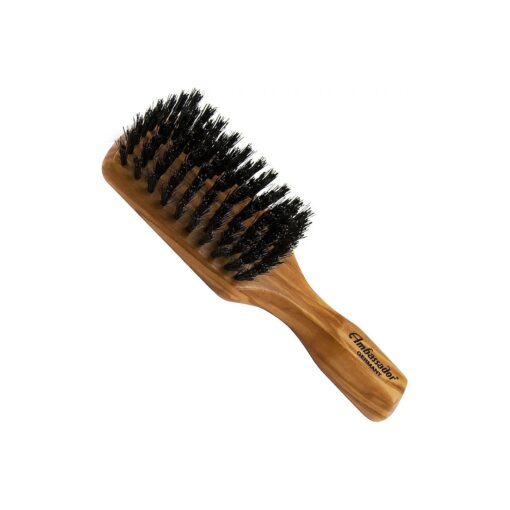 5123 olivewood men 's paddle brush hairbrush