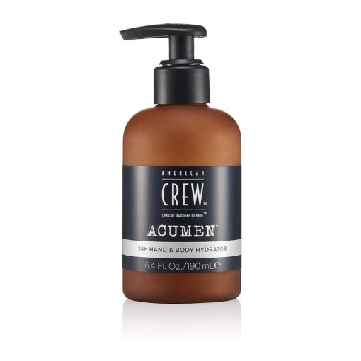 Men 's Hand & Body Lotion, 24 Hour Help, Acumen Daily Lotion for Moisturized & Refreshing Skin, 6.4 Fl Oz