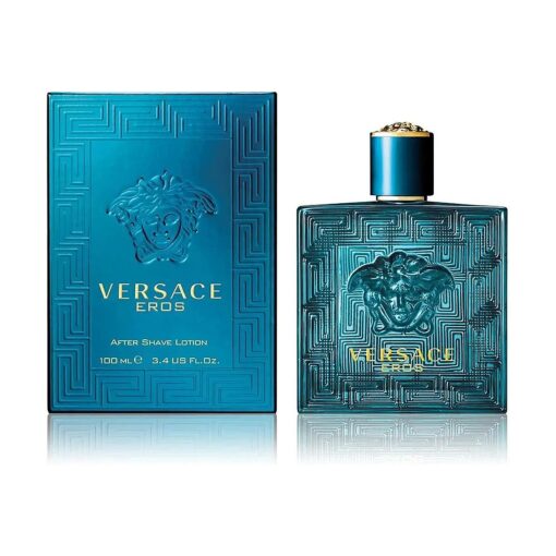 Versace Versace Eros After Shave for Men 3.4 Ounce / 100 Ml, 3.4 Fl Ounce