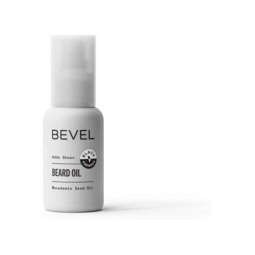 Bevel Beard Oil for Men - Moisturizing Beard Oil with Jojoba Oil and Argan Oil, Adds Shine and Helps Prevent Dryness, Frizz and Breakage, 1 Oz