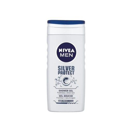 NIVEA MEN Silver Protect Shower Gel 250ml Pack of 6