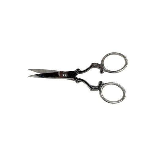 Badass Beard Care Beard & Mustache Stainless Steel Trimming Scissors For Men - Extremely Sharp and Durable ( Silver )