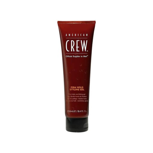 American Crew Men 's Hair Gel, Firm Hold, Non-Flaking Styling Gel, 8.4 Fl Oz