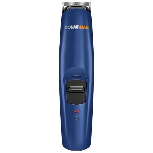 ConairMAN Beard Trimmer for Men Includes Nose and Ear Hair Trimmer and with 5-Position Comb Attachment, 5 piece Men 's Grooming Kit, Battery Operated