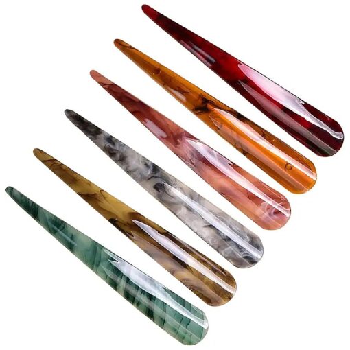 Large Metal Duckbill Hair Clips for Women, 6 Pieces & 5.5 Inch Long Non-Slip French Twist Hair Clips, Chic Alligator Hair Clips for Styling Thick Long Hair