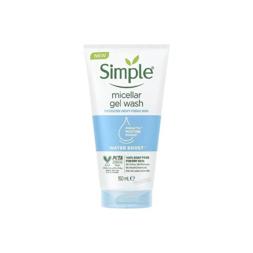 Simple Water Boost Micellar Gel Facial Wash, 5 Oz ( 150 ML ) ( 1 Count )