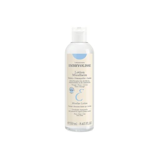 Embryolisse Micellar Lotion - Make-up Remover, Cleanser & Moisturizer - No Soap or Water Needed