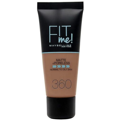 Maybelline New York Fit Me Matte & Poreless Foundation 360 Mocha 30ml