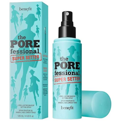 Benefit Cosmetics The POREfessional Super Setter Long Lasting Makeup Spray Face Primer 4 Ounce