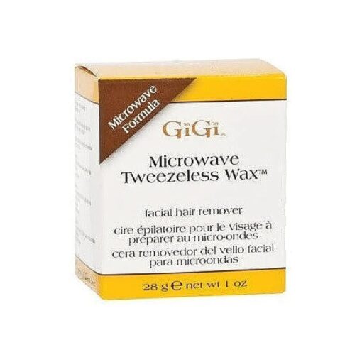 GiGi Microwave Tweezeless Wax, 1 Ounce ( Pack of 3 )