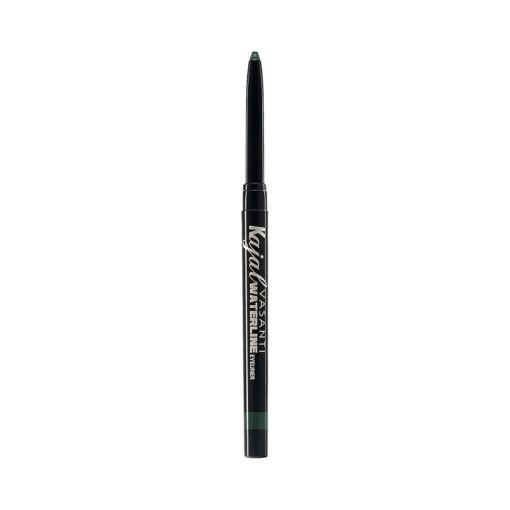 VASANTI Kajal Waterline Eyeliner Pencil - Long-lasting, Waterproof, Smudge-proof, Safe for Sensitive Eyes, Waterline Eye Liner - Opthalmologist Approved and Tested ( Midnight Green )