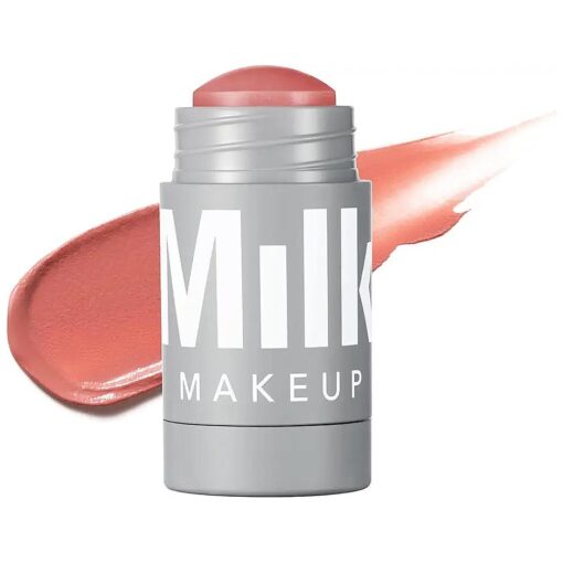 Milk Makeup Lip + Cheek, Werk ( Dusty Rose ) - 0.21 fl oz - Cream Blush & Lip Color - Buildable & Blendable - 1,000+ Swipes Per Stick - Non-Comedogenic - Vegan, Cruelty Free