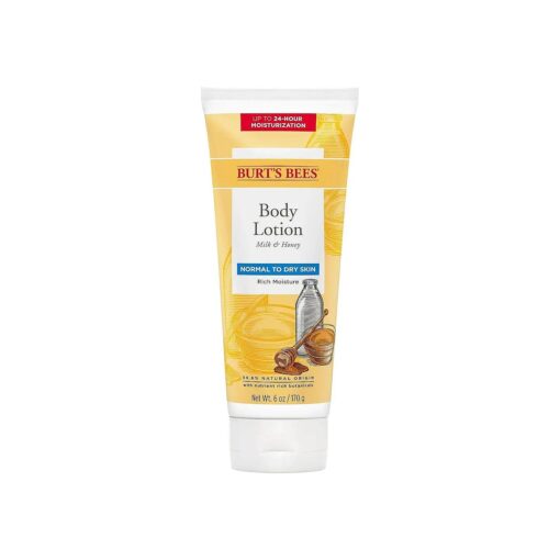 Burt 's Bees Naturally Nourishing Milk & Honey Body Lotion 6 oz ( Pack of 2 )